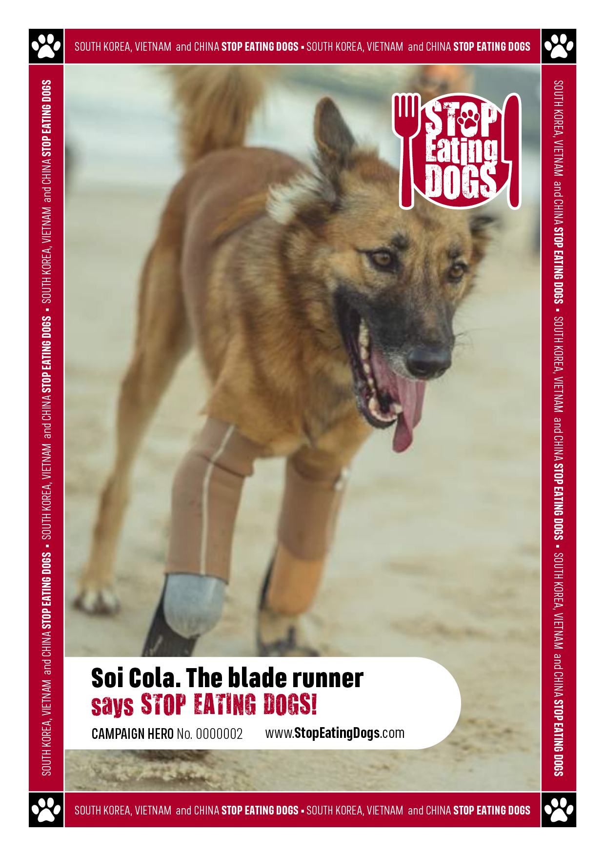 Soi Cola. The blade runner